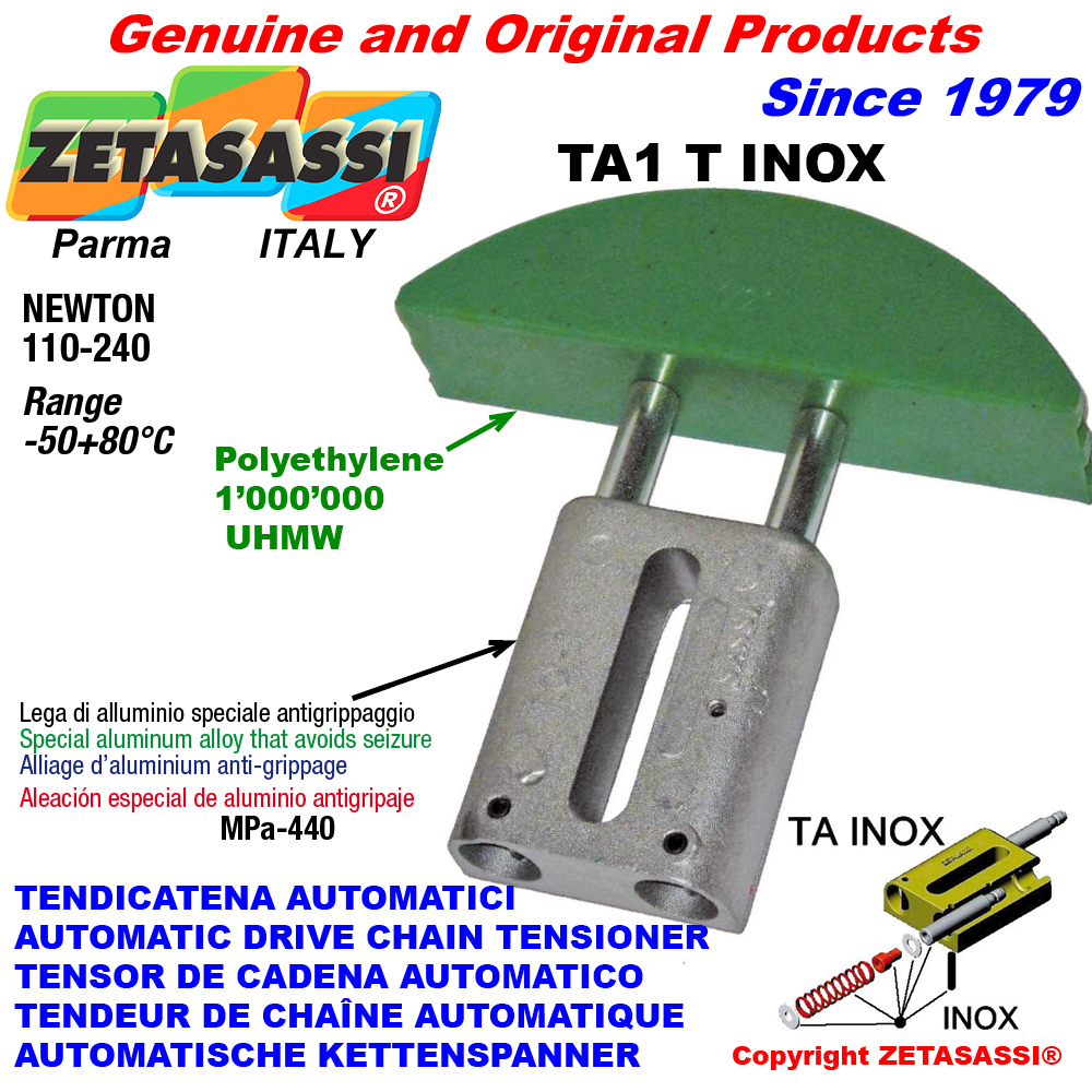 ZETASASSI TA1TASA40TINOX 