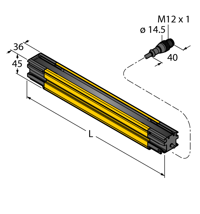 Turck SLLR40-770P8 3089098 