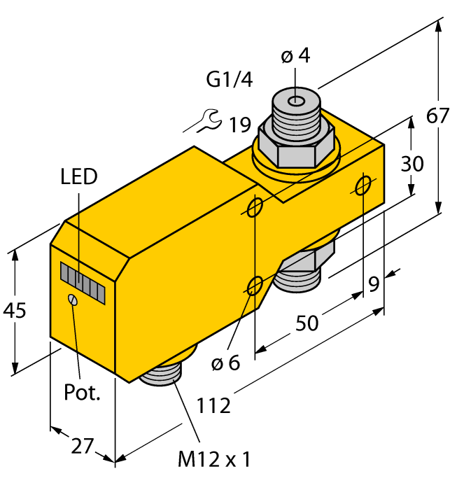 Turck FCI-D04A4P-ARX-H1140 6870645 