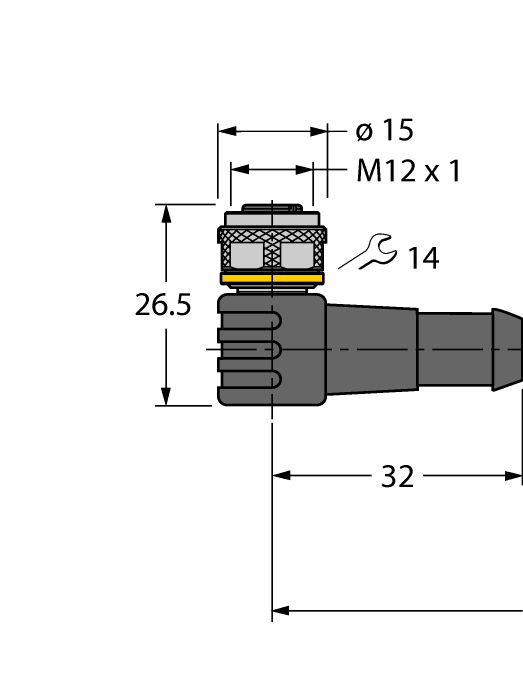 Turck WKC4.441T-15/TEB 6628454 