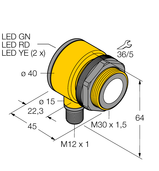 Turck T30UDPAQ 3055545 