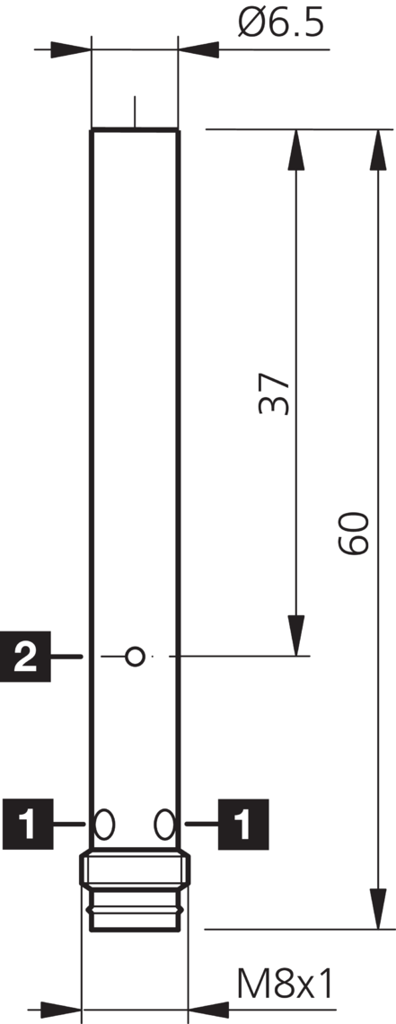 Proximity senzor KDCT 6.5 V 02 G3-T3 Di-Soric 208347