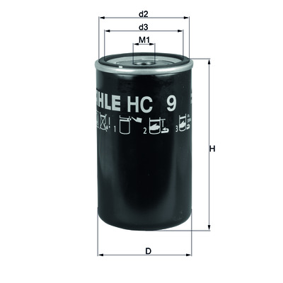 MAHLE (Filtration Group) HC 9 