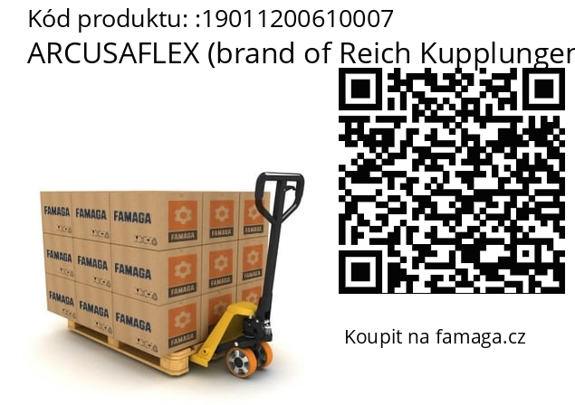   ARCUSAFLEX (brand of Reich Kupplungen) 19011200610007