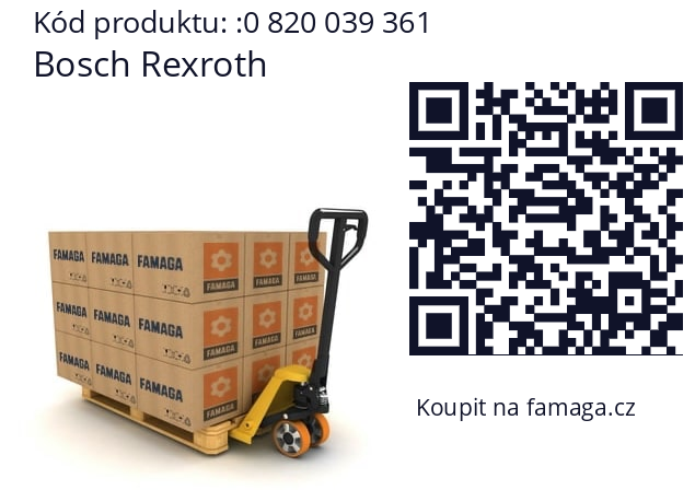   Bosch Rexroth 0 820 039 361