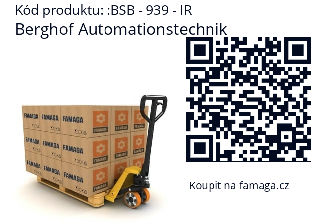   Berghof Automationstechnik BSB - 939 - IR