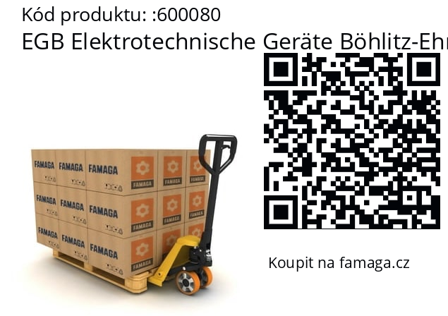   EGB Elektrotechnische Geräte Böhlitz-Ehrenberg 600080