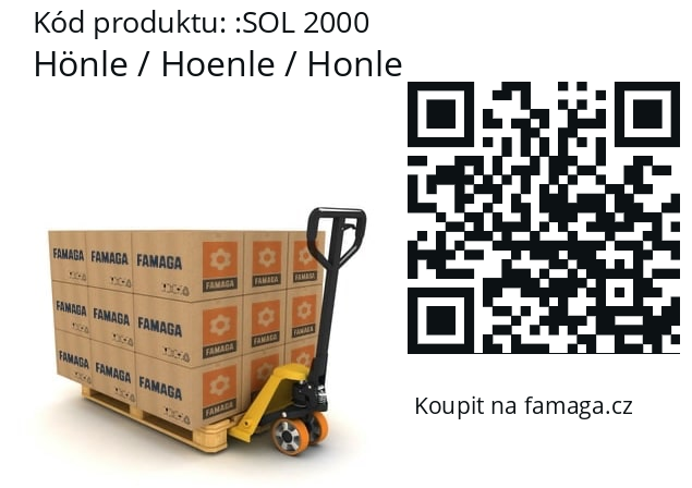   Hönle / Hoenle / Honle SOL 2000