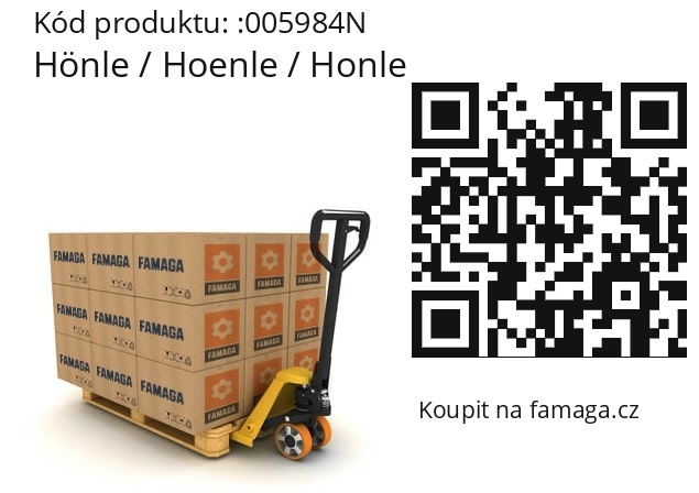   Hönle / Hoenle / Honle 005984N
