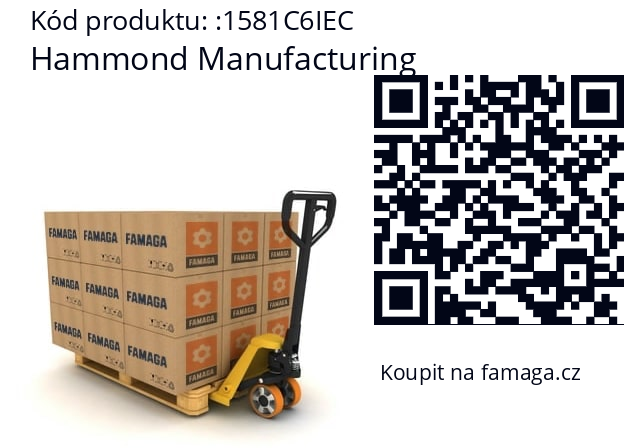   Hammond Manufacturing 1581C6IEC