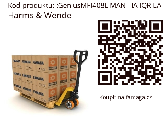   Harms & Wende GeniusMFI408L MAN-HA IQR EA