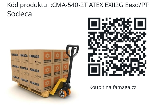   Sodeca CMA-540-2T ATEX EXII2G Eexd/PTC