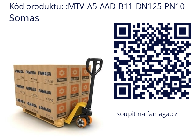   Somas MTV-A5-AAD-B11-DN125-PN10
