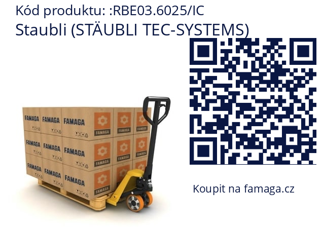   Staubli (STÄUBLI TEC-SYSTEMS) RBE03.6025/IC