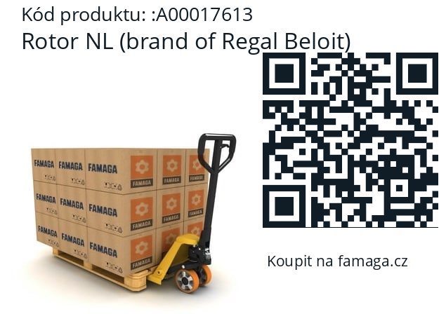   Rotor NL (brand of Regal Beloit) A00017613