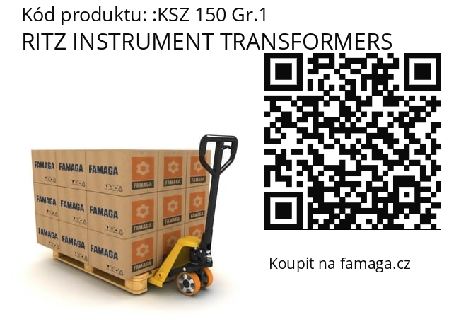   RITZ INSTRUMENT TRANSFORMERS KSZ 150 Gr.1