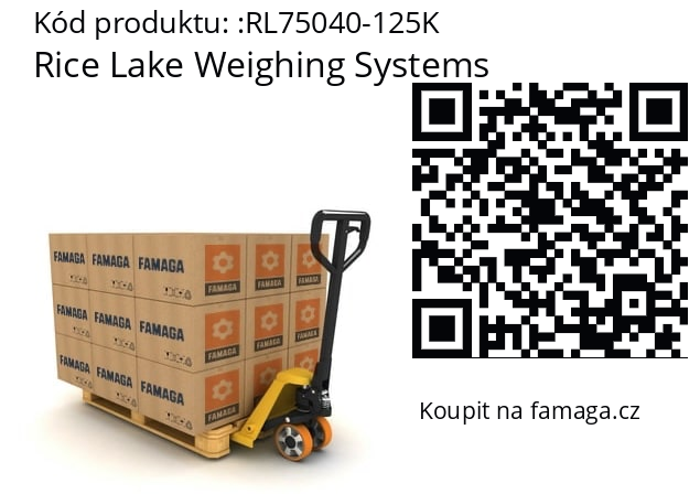   Rice Lake Weighing Systems RL75040-125K